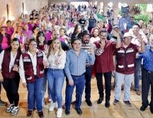 Erika Pérez invitó a los participantes de estas asambleas a convertirse en promotores de una afiliación consciente. CORTESÍA.