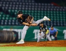 Dereck Rodríguez lanzó por 6 entradas de 0 carreras, 4 hits, 0 bases por bola y 5 ponches. CORTESÍA/Charros de Jalisco