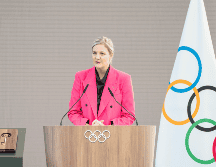 La exnadadora zimbabuense, Kirsty Coventry. EFE / Q. Meyer