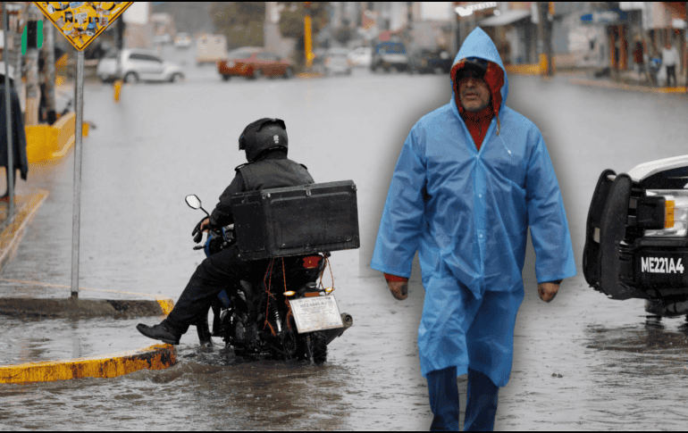 Las lluvias puntuales fuertes a intensas podrían generar incremento en los niveles de ríos y arroyos, deslaves, inundaciones y encharcamientos. SUN / ARCHIVO