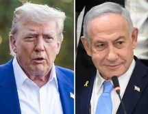 Benjamín Netanyahu, conversó con el presidente de Estados Unidos, Donald Trump. EFE / JIM LO SCALZO / ARCHIVO