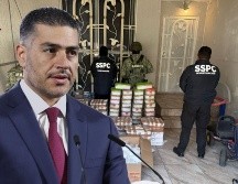 Omar García Harfuch hizo un nuevo corte del operativo Operación Frontera Norte, destacando las cifras de drogas incautadas. ESPECIAL / X: @OHarfuch / EFE / Sáshenka Gutiérrez