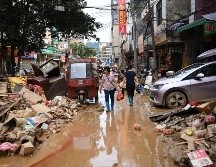 Expertos apuntan que intensas jornadas de lluvia en China, son consecuencia del calentamiento global. XINHUA / D. Hua