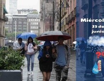 Las autoridades recomiendan estar pendientes de los avisos oficiales, evitar encharcamientos y tomar precauciones si se va a manejar. SUN / C. Mejía