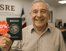 SRE ofrece un descuento del 50 % en el costo del pasaporte mexicano para ciertos grupos de población. DALL-E