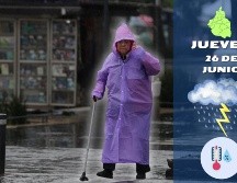 Para hoy se prevé un ambiente cálido con cielo nublado y lluvias fuertes a muy fuertes en la Ciudad de México. SUN / ARCHIVO