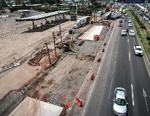 La obra se encuentra al 25% de avance según David Zamora. EL INFORMADOR/ A. Navarro.