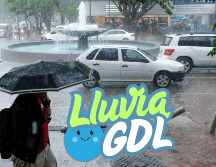 El pronóstico de lluvia para este viernes es mayor durante la noche, entre las 19:00 y 21:00 horas. La posibilidad de precipitación repunta hacia el fin de semana. EL INFORMADOR / ARCHIVO