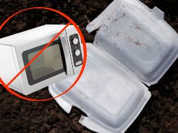 Evita calentar tu comida en este tipo de envases y opta por opciones seguras y reutilizables.  CANVA