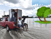 México espera un fin de semana de lluvias en varios estados. EFE / ARCHIVO