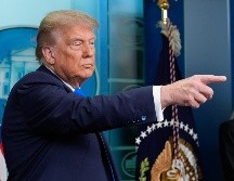 Trump insistió en que la celebración de independencia será la oportunidad perfecta para presentar su proyecto. EFE/Y. GRIPAS