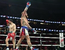 Jake Paul ganó la pelea con tarjetas de 99-91, 97-93 y 98-92. AFP/P. Fallon