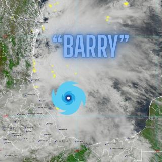 Tormenta tropical "Barry" se forma en el Atlántico