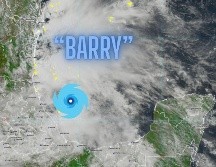 Este sistema mantiene pronóstico de lluvias puntuales extraordinarias en Puebla y Veracruz. ESPECIAL / SMN