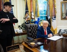 Donald Trump volvió a mencionar su sonado problema público con Elon Musk de hace unas semanas. EFE / ARCHIVO