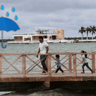 Así AMANECE el clima por "Barry"; vienen lluvias intensas a México