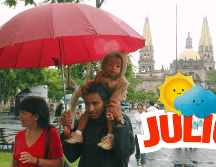 Julio será un mes de mucha lluvia al inicio, pero poco a poco irá disminuyendo. EL INFORMADOR / ARCHIVO