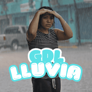 Así se presentará la LLUVIA en Guadalajara mañana miércoles