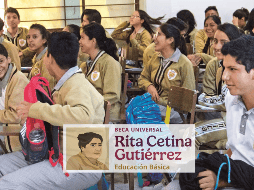El objetivo de la beca es apoyar económicamente a las familias para fomentar la permanencia escolar de las niñas y niños. SUN / ARCHIVO