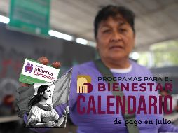 Estos son los días en que las personas beneficiarias de la Pensión Mujeres Bienestar recibirán su pago en julio. EL INFORMADOR / ARCHIVO