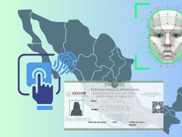 La CURP biométrica es una evolución del actual sistema de registro de población.  ESPECIAL / CANVA