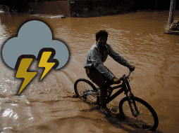 Las lluvias puntuales fuertes a muy fuertes podrían incrementar los niveles de ríos y arroyos, y generar encharcamientos, deslaves e inundaciones. EL INFORMADOR / ARCHIVO