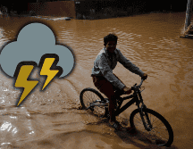 Las lluvias puntuales fuertes a muy fuertes podrían incrementar los niveles de ríos y arroyos, y generar encharcamientos, deslaves e inundaciones. EL INFORMADOR / ARCHIVO