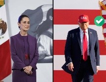 Esto es lo que piensa Claudia Sheinbaum del plan fiscal de Trump. SUN / AP / ARCHIVO