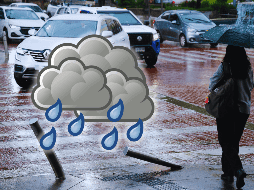 En la sumergida y encharcada metrópoli tapatía, Meteored prevé chubascos tormentosos —gotas de 1.2 mm— hasta en un 90% de la región a partir de las 16:00 horas. EL INFORMADOR / ARCHIVO