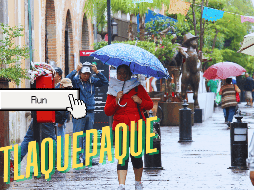 En el pequeño y encantador Pueblo Mágico de Tlaquepaque, la lluvia llegará con cierta furia. EL INFORMADOR / ARCHIVO