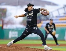Dereck Rodríguez tuvo una mala salida donde recibió 12 hits y siete carreras en tres entradas. CORTESÍA/Charros de Jalisco