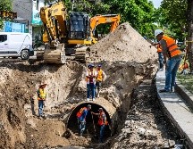 Se estima que la totalidad de las labores podrían extenderse hasta el jueves, cuando se espera sea reabierta la circulación a la normalidad. EL INFORMADOR / A. Navarro