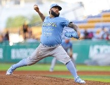 Luis Iván Rodríguez ganó el juego después de 5 entradas en las que controló a la ofensiva de Durango. CORTESÍA/Charros de Jalisco