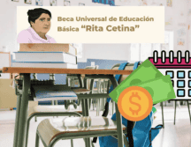 Cada estudiante beneficiario de la Beca Rita Cetina recibirá un depósito de mil 900 pesos bimestrales. CANVA