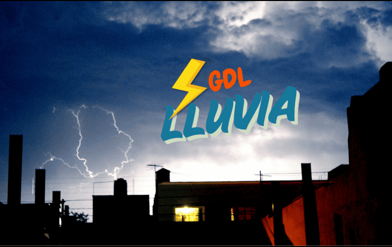 Las lluvias en Guadalajara podrían estar acompañadas de tormentas eléctricas, por lo que se recomienda precaución. EL INFORMADOR / ARCHIVO