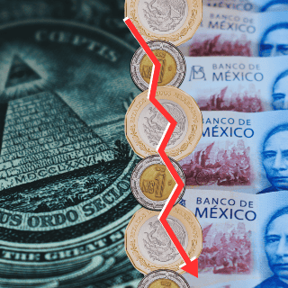 Dólar DERRUMBA al peso mexicano; tipo de cambio 7 de julio