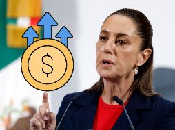 Destacó el programa Mujeres con Bienestar y el apoyo para niñas y niños de primaria con las becas. EFE / S. GUTIÉRREZ