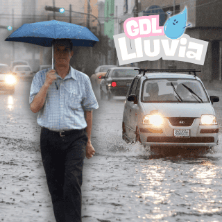 Lluvias llegarán el martes a Guadalajara a esta hora