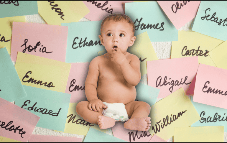La globalización, las celebridades y la cultura pop influyen en las tendencias de nombres de bebés a través de las fronteras.  ESPECIAL / CANVA