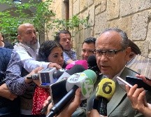 El secretario de Salud de Jalisco, Héctor Raúl Pérez Gómez, confirmó que en la entidad no se ha reportado ningún caso de sarampión. EL INFORMADOR/ O.  González