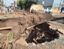 La zona metropolitana de Guadalajara registró este martes la aparición de varios socavones en distintos puntos de la ciudad, algunos de ellos provocados o agravados por las lluvias recientes. EL INFORMADOR / R. Bobadilla