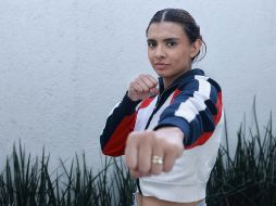 Villegas reveló su admiración por la medallista olímpica Iridia Salazar. SUN/F. Rojas