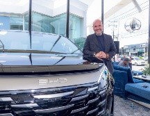 Jorge Vallejo, director general BYD México, durante el lanzamiento de la nueva mini van BYD M9. GENTE BIEN JALISCO / A. Rodríguez