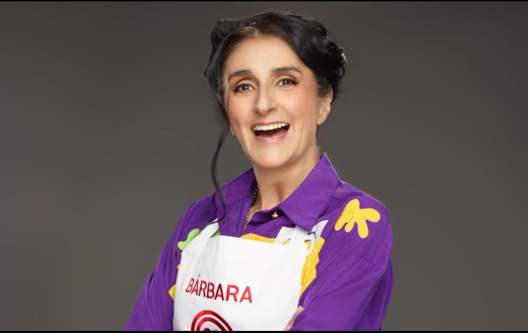 Más allá de la competencia, Bárbara expresó que su paso por el reality de cocina fue uno de los proyectos más significativos de su carrera. CORTESÍA
