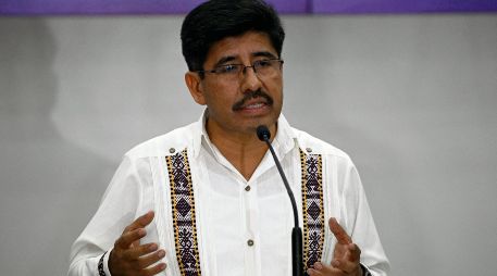 Hugo Aguilar Ortiz alertó que no ha autorizado a ninguna persona o institución pedir recursos en su nombre. AFP/ ARCHIVO.