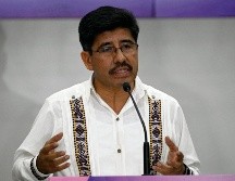 Hugo Aguilar Ortiz alertó que no ha autorizado a ninguna persona o institución pedir recursos en su nombre. AFP/ ARCHIVO.