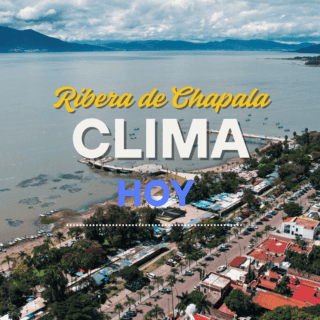 A esta hora caerá lluvia en la Ribera de Chapala