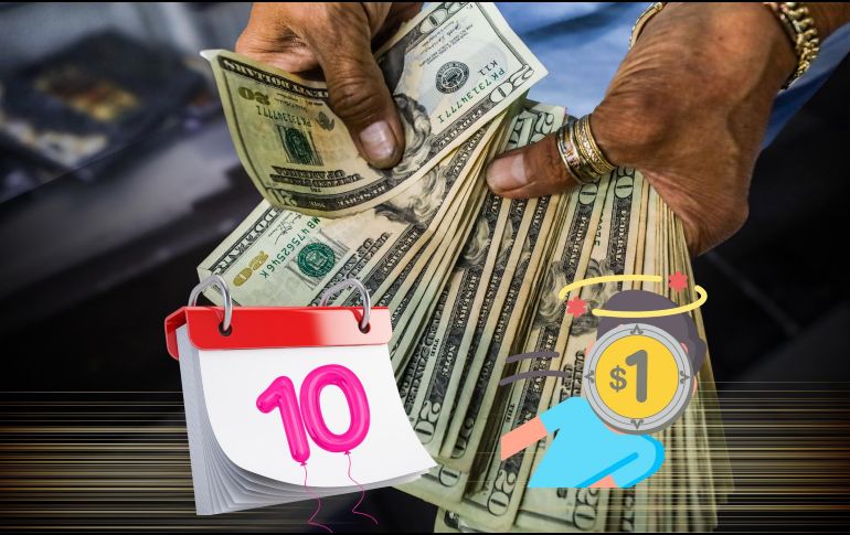 El dólar amanece a menos de 19 pesos este 10 de julio. EL INFORMADOR / ARCHIVO