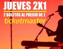 Revisa la lista de TODOS los conciertos que están al 2x1 en Ticketmaster hoy jueves 10 de julio. EL INFORMADOR / ARCHIVO
