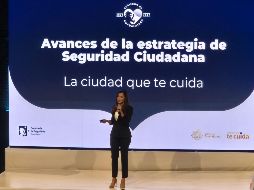 Vero Delgadillo agradeció la colaboración de las autoridades estatales y federales para hacer presencia en las calles del municipio tapatío y colaborar en la reducción de los delitos. CORTESÍA